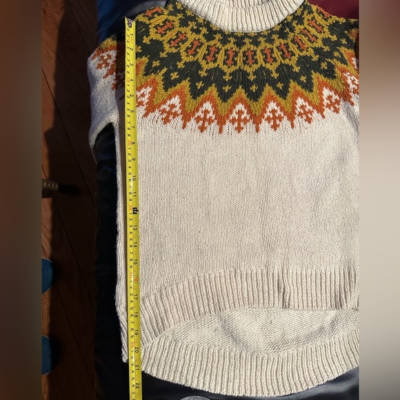 Madewell Fair Isle Sweater XS - Picture 4 of 4